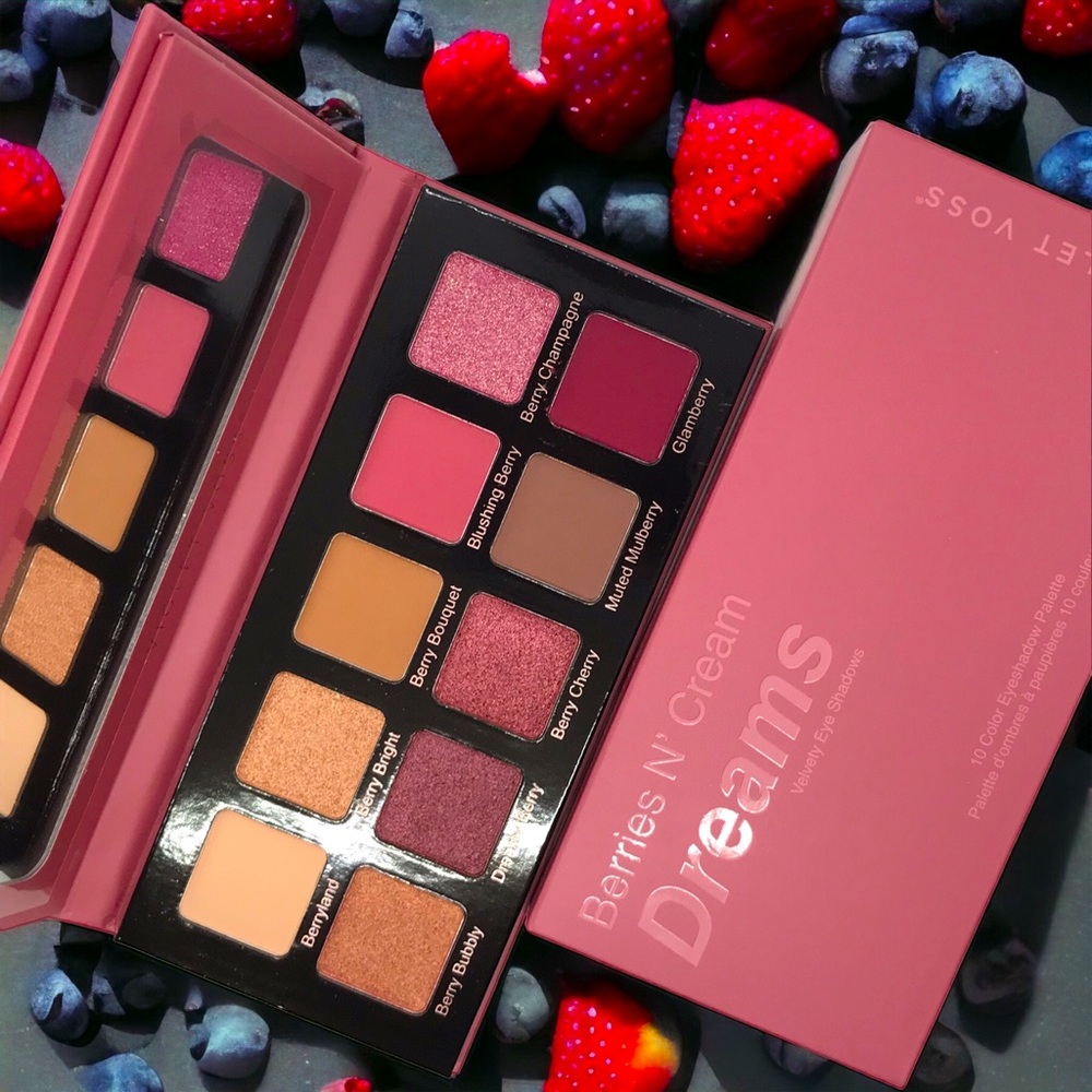 CCO SALE 🛍 VIOLET VOSS Berries N' Cream Dreams Eyeshadow Palette